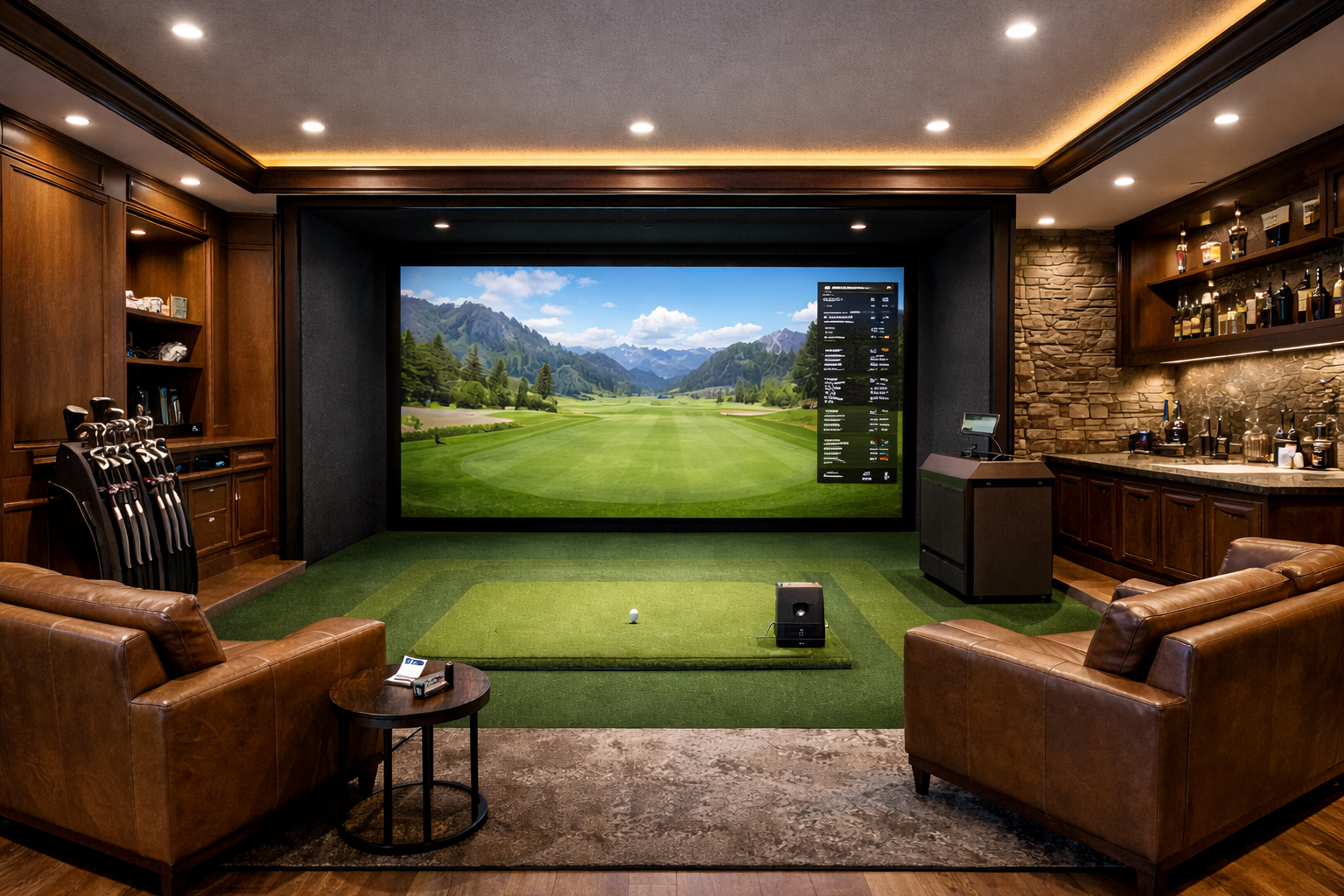 After — finished simulator